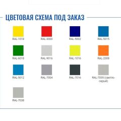 Шкаф для раздевалок усиленный ML-12-30 (базовый модуль) | фото 2