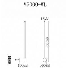 Бра Moderli Ricco V5000-WL | фото 2