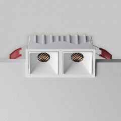 Встраиваемый светильник Maytoni Alfa LED DL043-02-10W3K-SQ-W-1 | фото 2