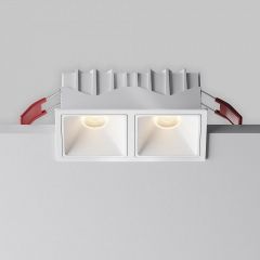 Встраиваемый светильник Maytoni Alfa LED DL043-02-10W3K-SQ-W-1 | фото 7