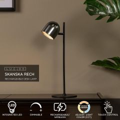 Настольная лампа декоративная Lucide Skanska Rech 3649/03/15 | фото 4